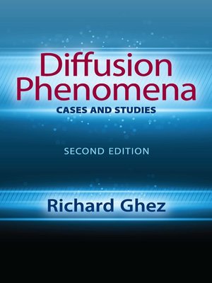 cover image of Diffusion Phenomena